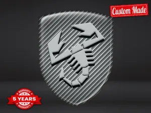 Fiat Abarth Heckscheibensticker Stabil Minimal Design Auto